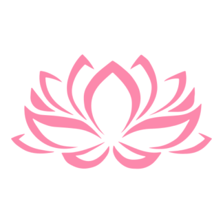 Lotus Flower Decal (Pink)